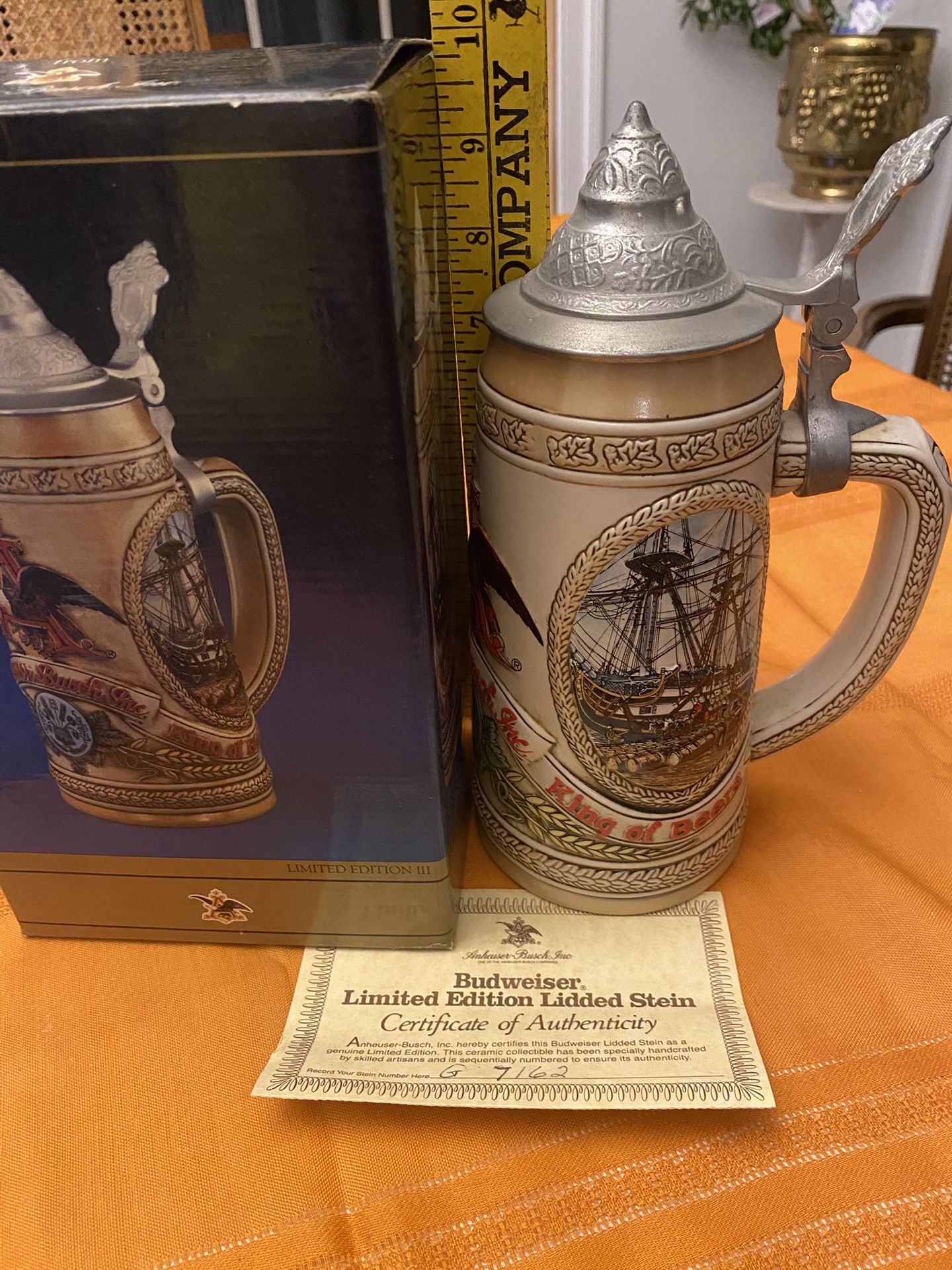Anheuser Busch “G” Series Ltd Ed III Land and Water Trans Stein