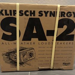 Klipsch Synergy SA-2 indoor/outdoor loudspeakers