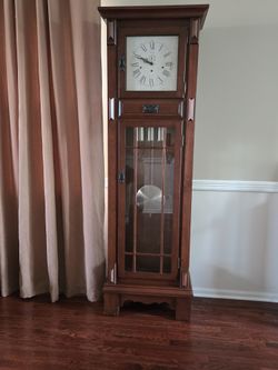 Bulova Grandfather Clock Craftsman Style