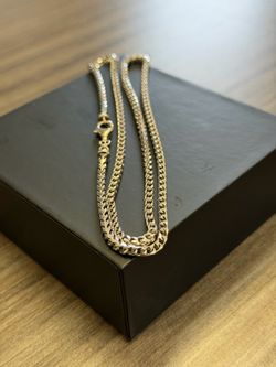 Jacoje 3mm Franco (Plain) White Gold 14kt 22inch 28.9g