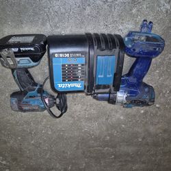 10 Volts Makita Drills For Sale Works Strong Battery And Charger Include 