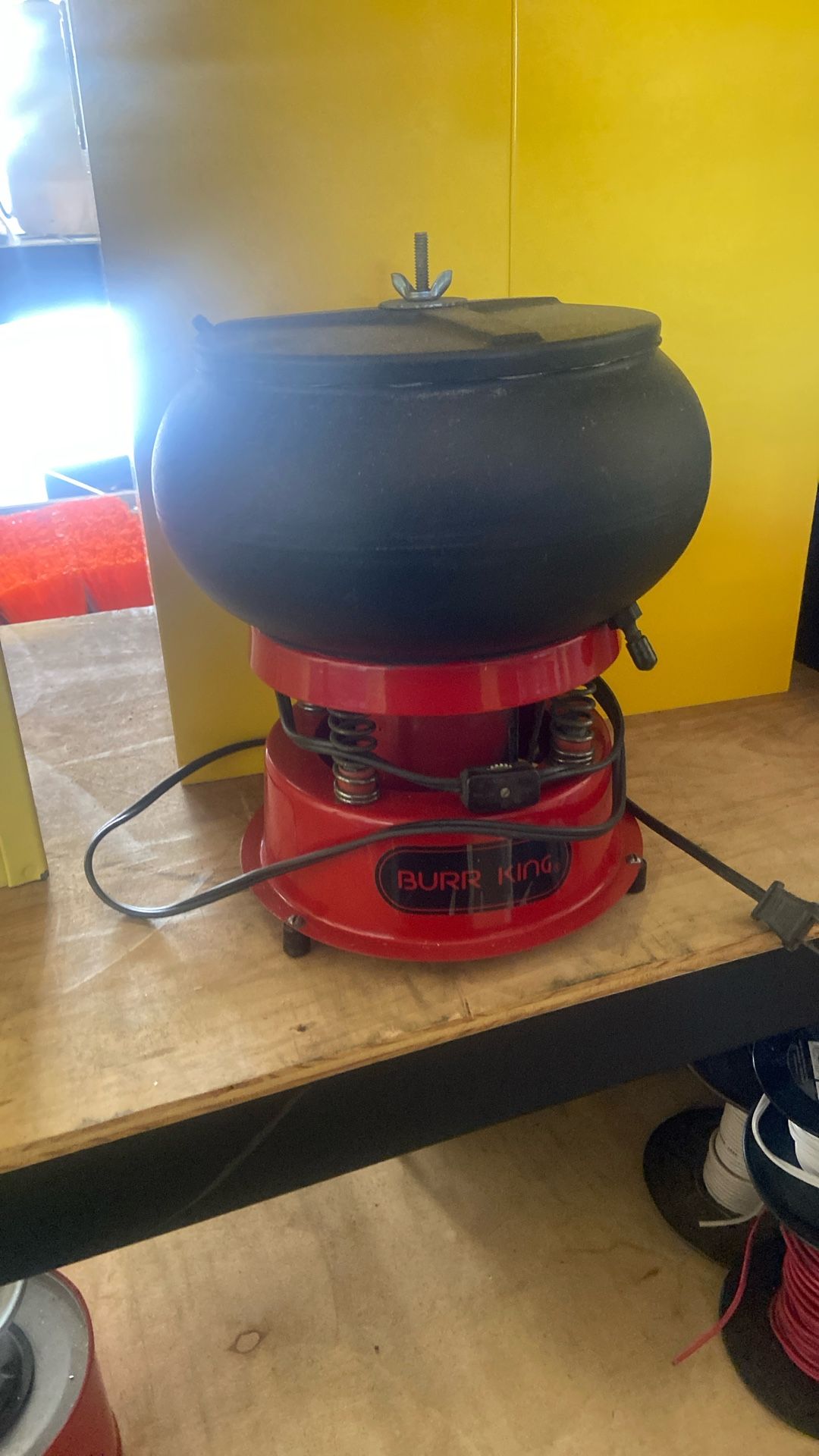 Burr King Parts Polisher