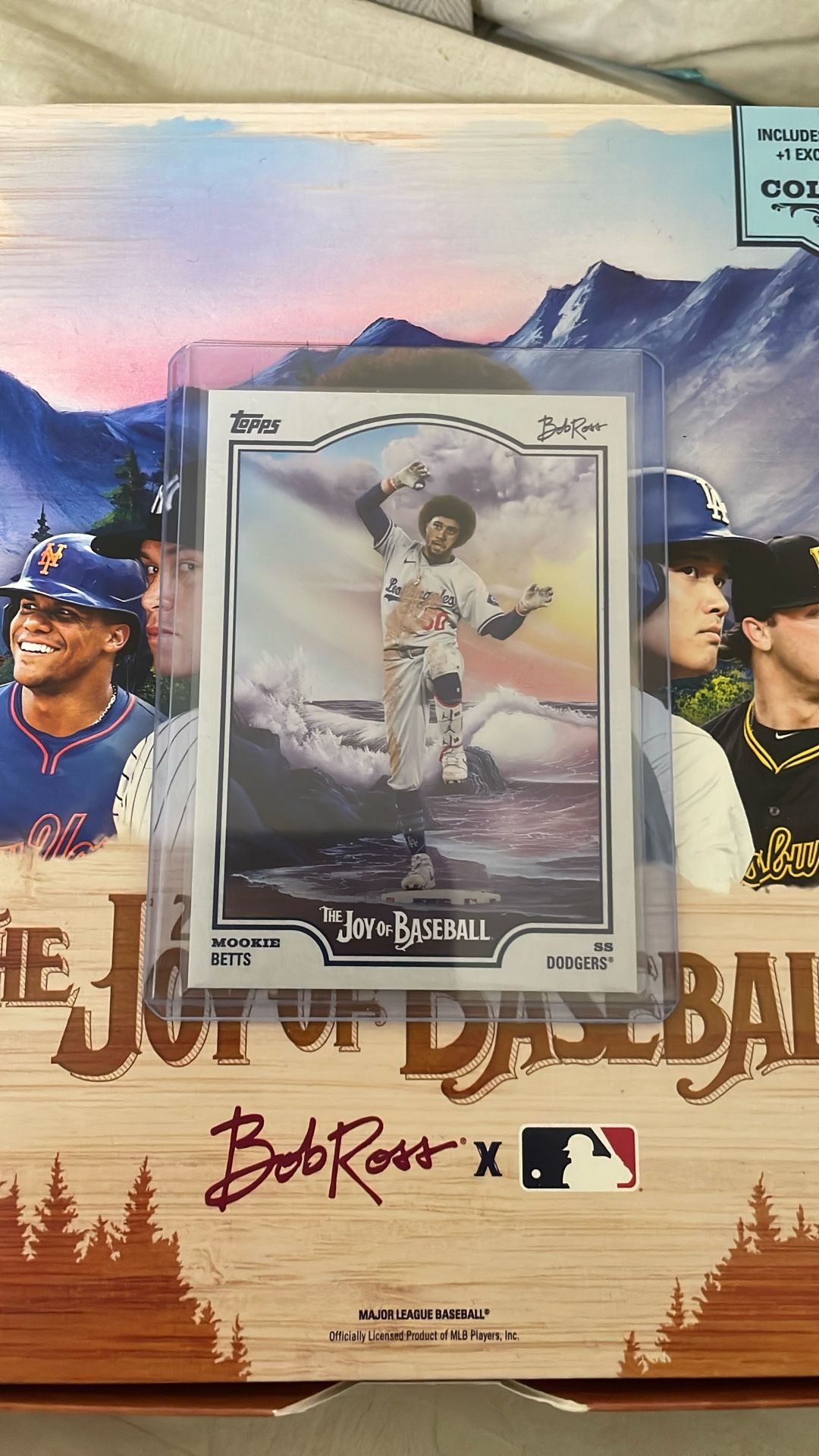 Topps X Bob Ross Joy Of Baseball 