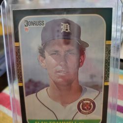 Detroit Tigers 1987 Donruss Baseball Cards 