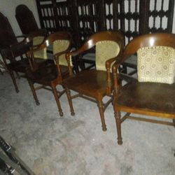 4 Wooden Chairs For Sale