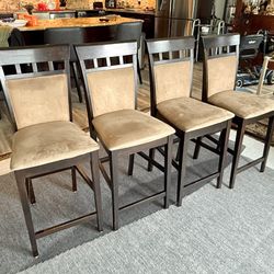 🪑 Set of 4 Counter-Height Stools – Coaster Fine Furniture