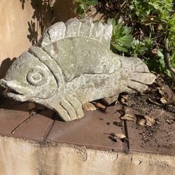 Concrete Fish for pond / fountain / patio