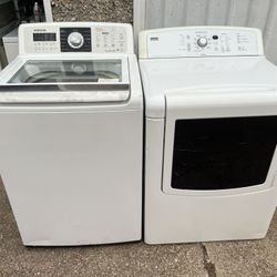 Samsung Washer And Kenmore Electric Dryer