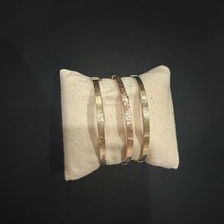 Brazaletes oro 14K