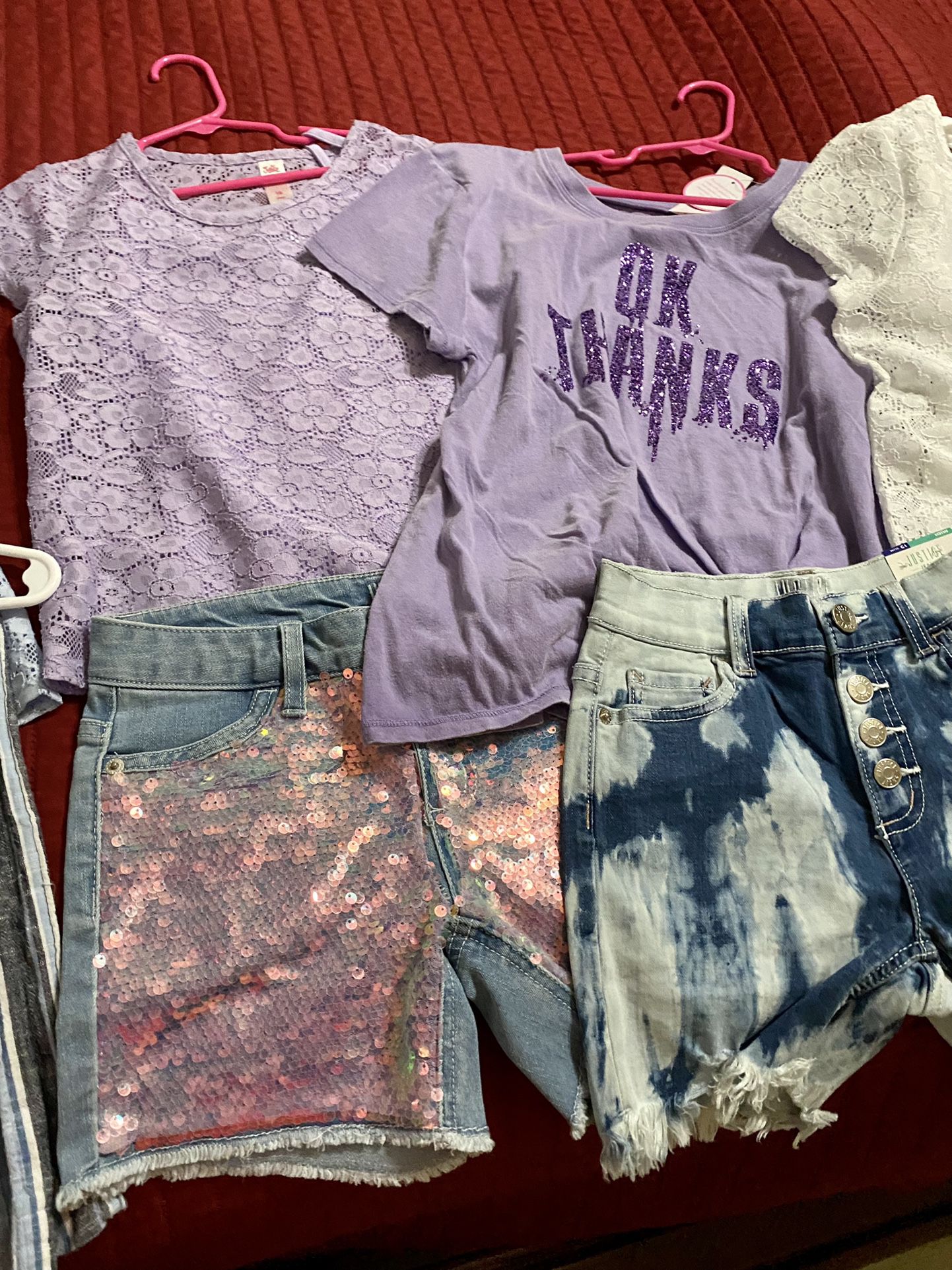 New With Tags  Girls Justice Clothes & More!! 28 Pieces Total!!