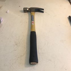 Vaughan 20oz Smooth Face Straight Claw Hammer # FS999L Used Once In Great Condition