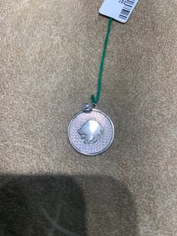 14KT White Gold Charm