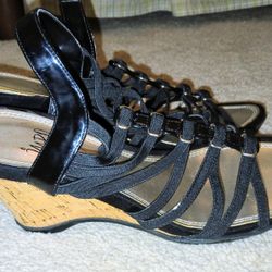 Strappy Black Sandals