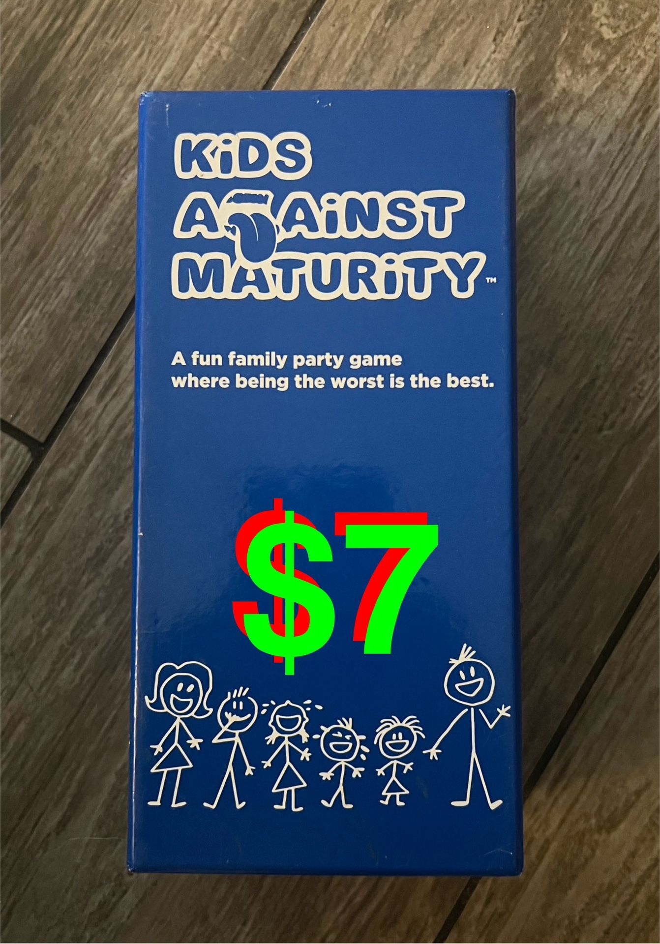Kids Against Maturity: - Card Game for Kids and Families, Super Fun Hilarious for Family Party Game Night.