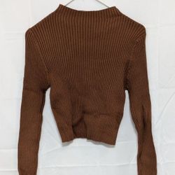 Active USA Orange Satin Cowl Neck Cami Top - Size Large