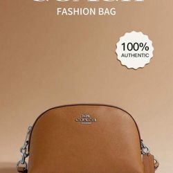 Coach Madi Leather Crossbody Bag – New with Tags & Dust Bag – Camel CR348