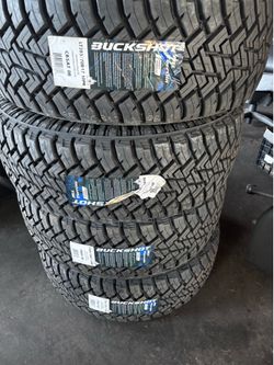285/70R17 buckshot tires