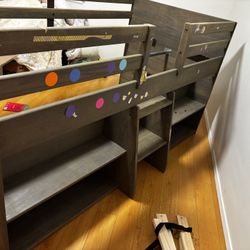 Twin Low loft Bunk Bed