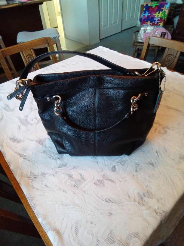 Coach Hobo Leather Handbag