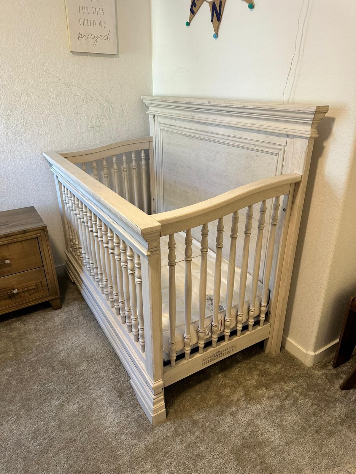 Baby Crib – $100 (Mattress Included)