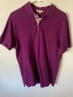 Burberry Polo Shirt Large