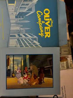 Disney Oliver & Company 1996 Exclusive Commemorative Lithograph