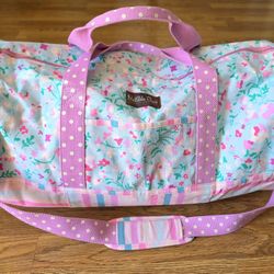 Matilda Jane Floral Polka Dot Duffel Bag
