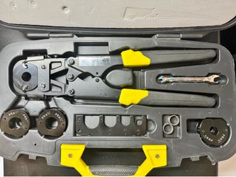 Apollo Multi-Head PEX Crimp Tool Kit (3/8" - 1") - COMPLETE