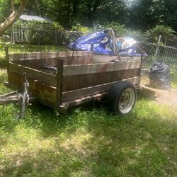 Tow Trailer And Waverunner Yamaha GP800