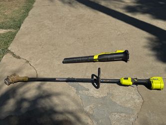 Ryobi Blower and Weed Whacker