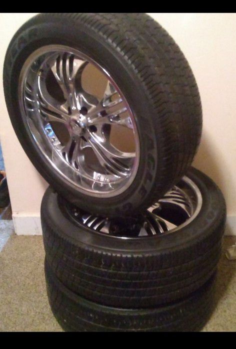 20in Rims with tires!