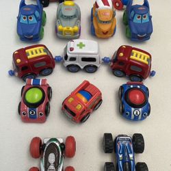 Toddler CARS and TRUCKS and RACERS Bunch