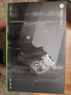 Xbox One X 1TB in original packaging