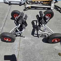 Lightweight and Durable Kayak Carts for Easy Transport, Aluminum Frame, Foldable