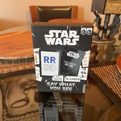 Star Wars “Say What You See” Game