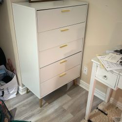 White Dresser $40