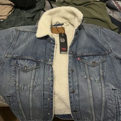Sherpa Jean Jacket