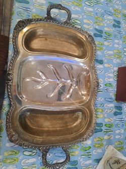 Silver Serving Tray