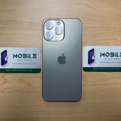 Natural Titanium iPhone 15 Pro Max 256gb AT&T Cricket (90 Day Same As Cash Financing Available)