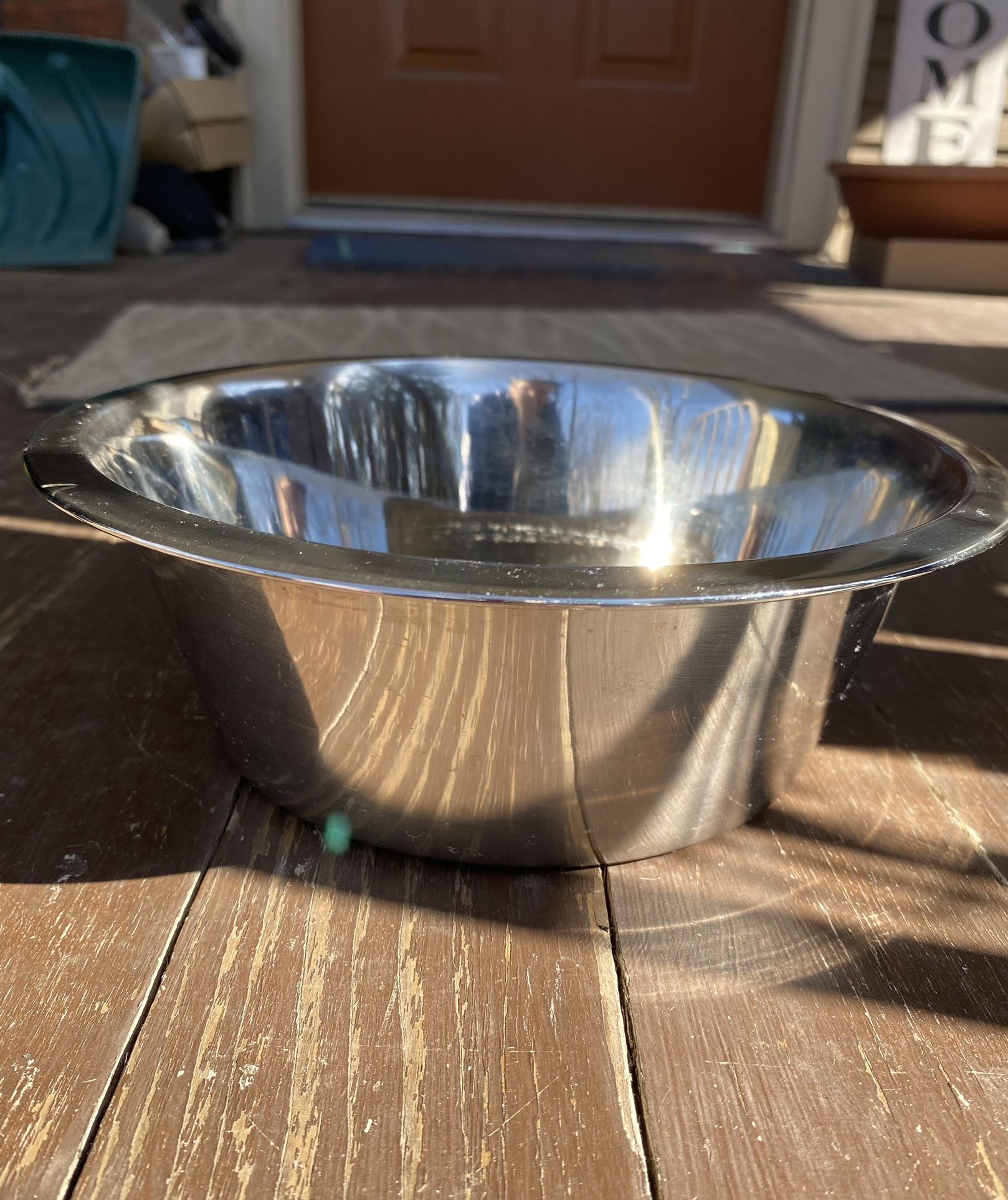Dog Bowl Dish SS Steel