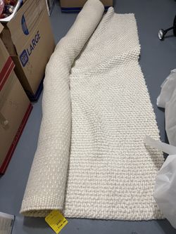 8x10 Modern Cream Woven Rug – Fresh & Comfy