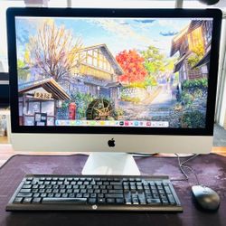 Apple iMac 27” 5K Retina 2019 3.7Ghz Core i5 32GB RAM 2.12TB Fusion Drive -Radeon Pro Vega 48 8GB VRAM Graphics