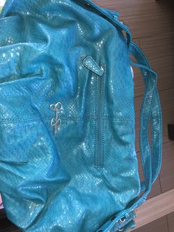 Blue Jessica Simpson purse