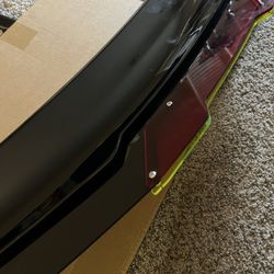 Trunk Spoiler Wing Wickerbill Flap Combo Infiniti Q50 2014-2024 Accessories PSM Style Duckbill