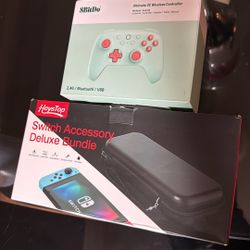 Switch Accessory Deluxe Bundle, Ultimate 2C Wireless Controller Bluetooth 20$ Each 