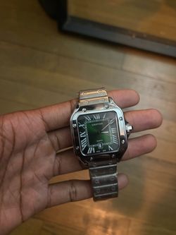 Green Cartier Watch