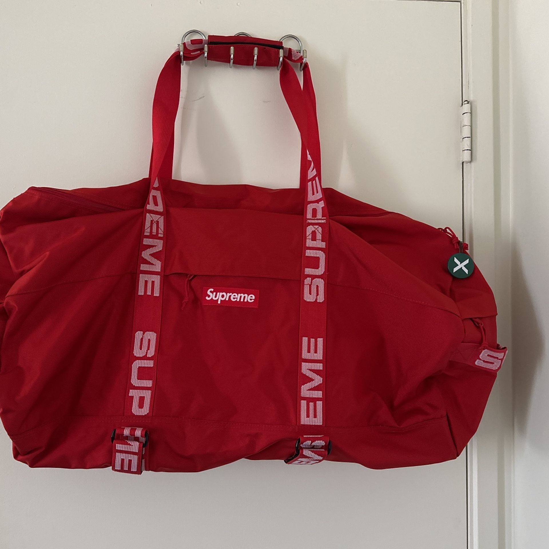 Supreme Leather Duffle Bag for Sale in Lacombe, LA - OfferUp