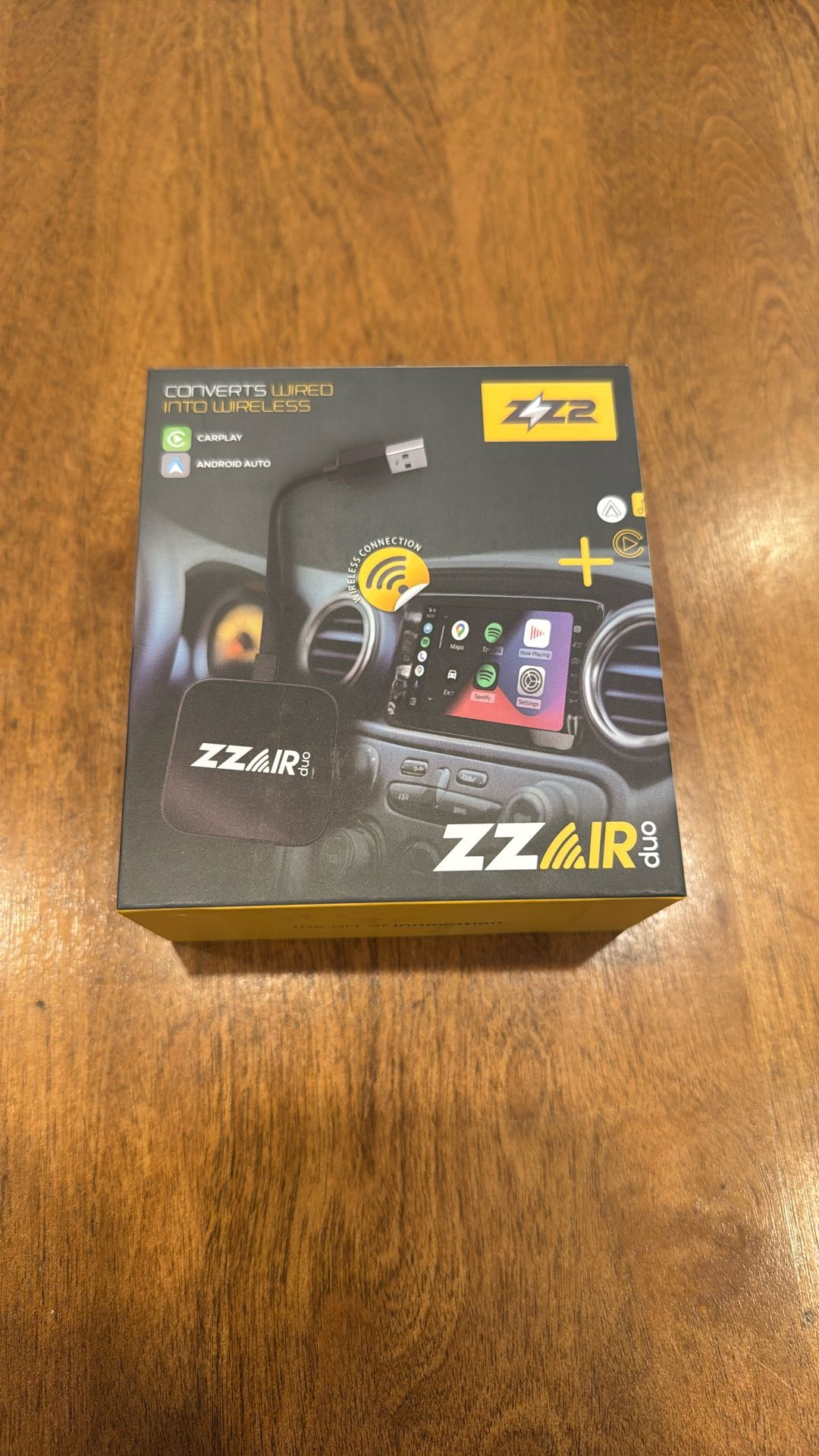 ZZ Air Duo 2 - Wireless CarPlay/Android Auto