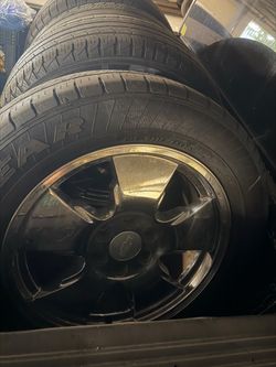 20-Inch Wheels with Tires Set