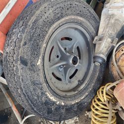 Riviera Part Front Bumper Wheel Burned Car